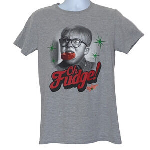 A Christmas Story Tshirt Mens Size Medium Gray Festive Holiday